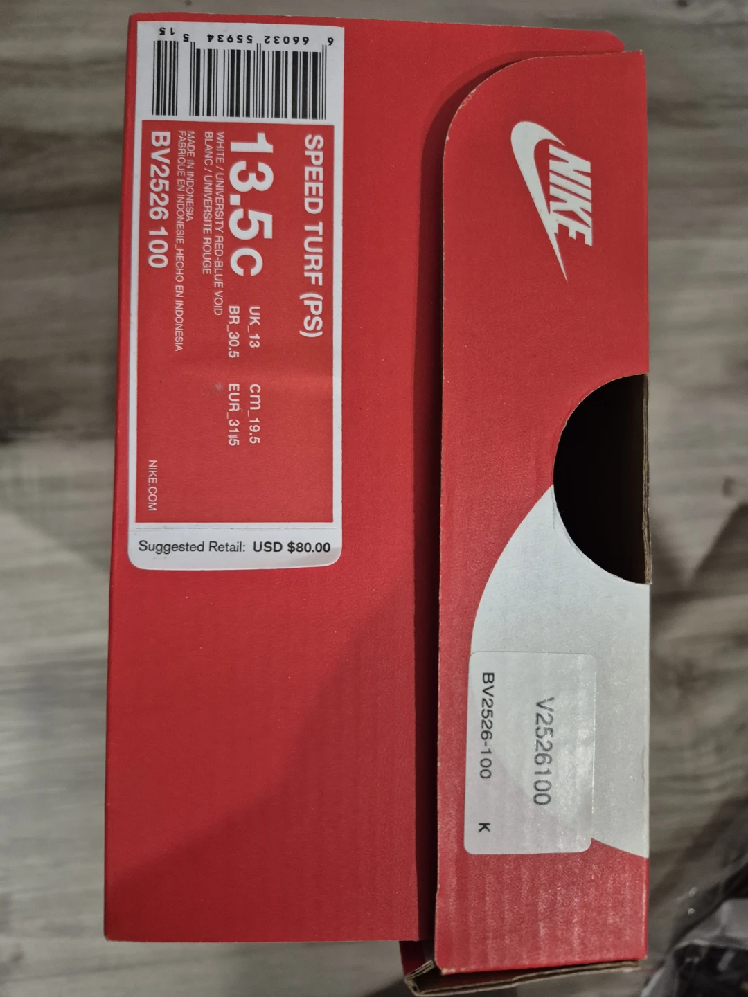 [NEW] Nike Speed Turf (PS) Shoes 13.5C - photo 3