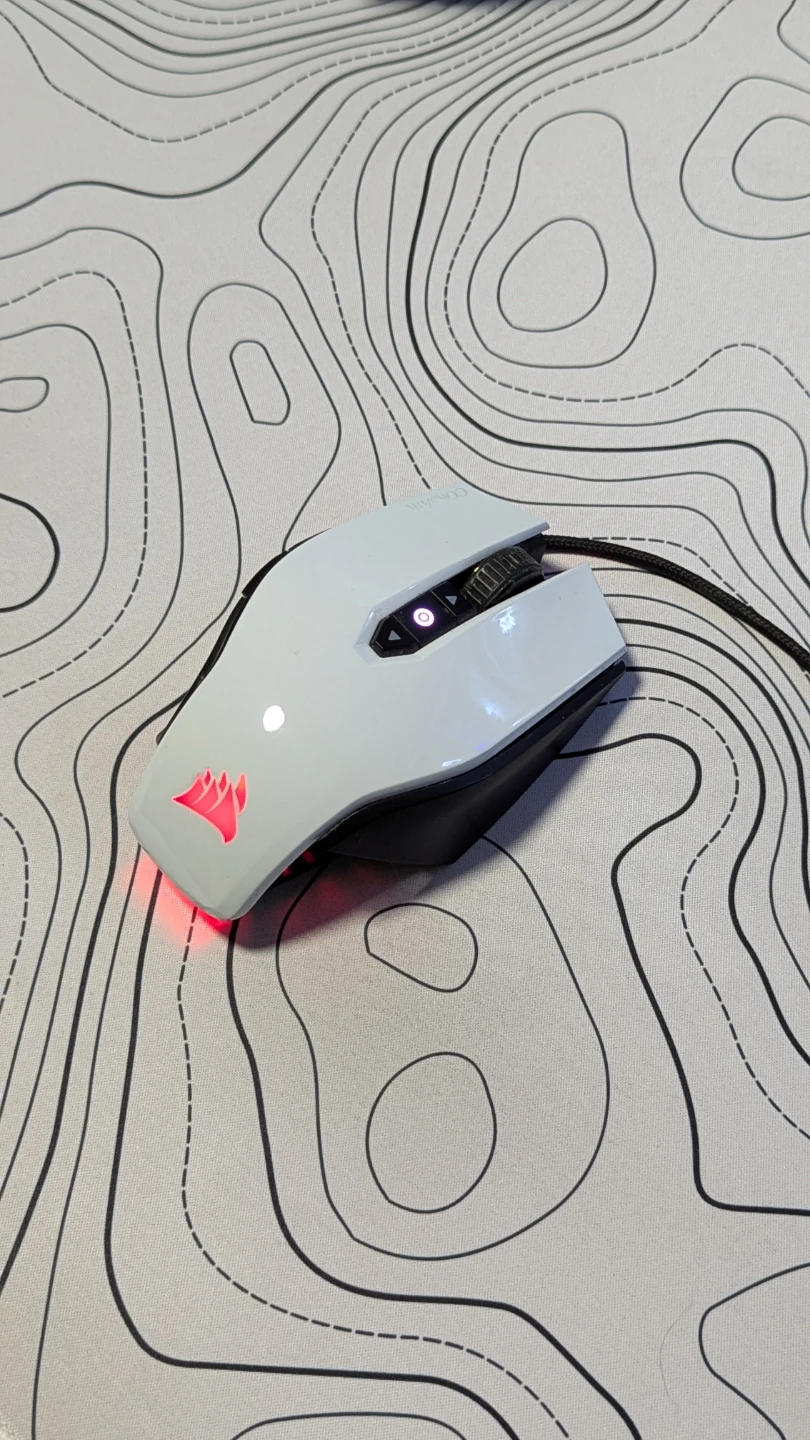 Corsair White Gaming Mouse - photo 2