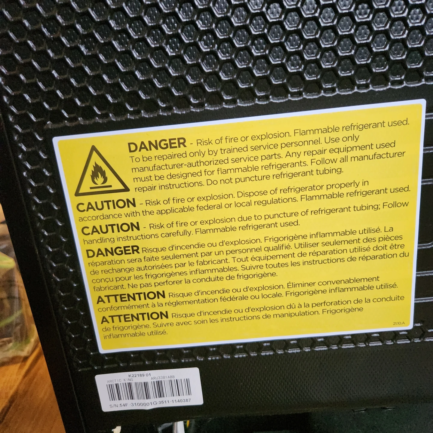 Black Mini Fridge - photo 4