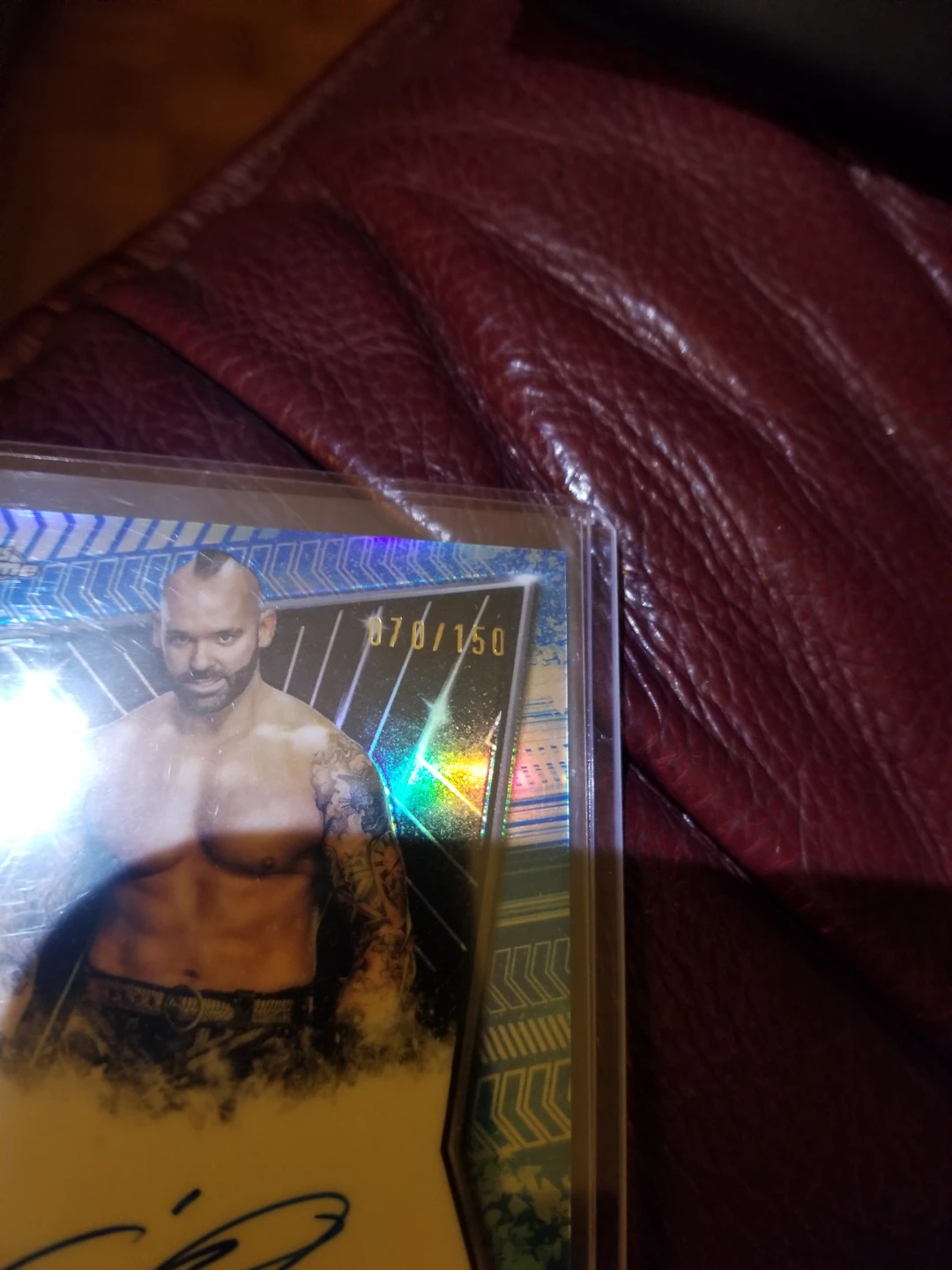 Topps NXT Shawn Spears Autograph Wrestling Card - photo 2