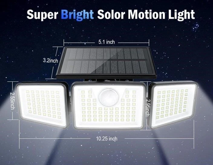 Super Bright Solar Motion Light 10.25 Inch - photo 2