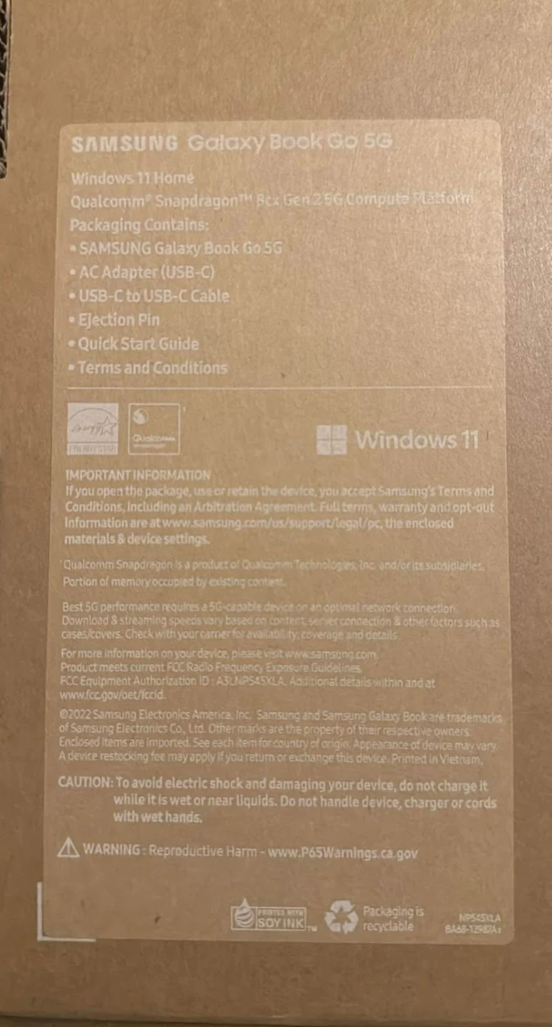 Samsung Galaxy Book Go 5G Silver 256GB - photo 2