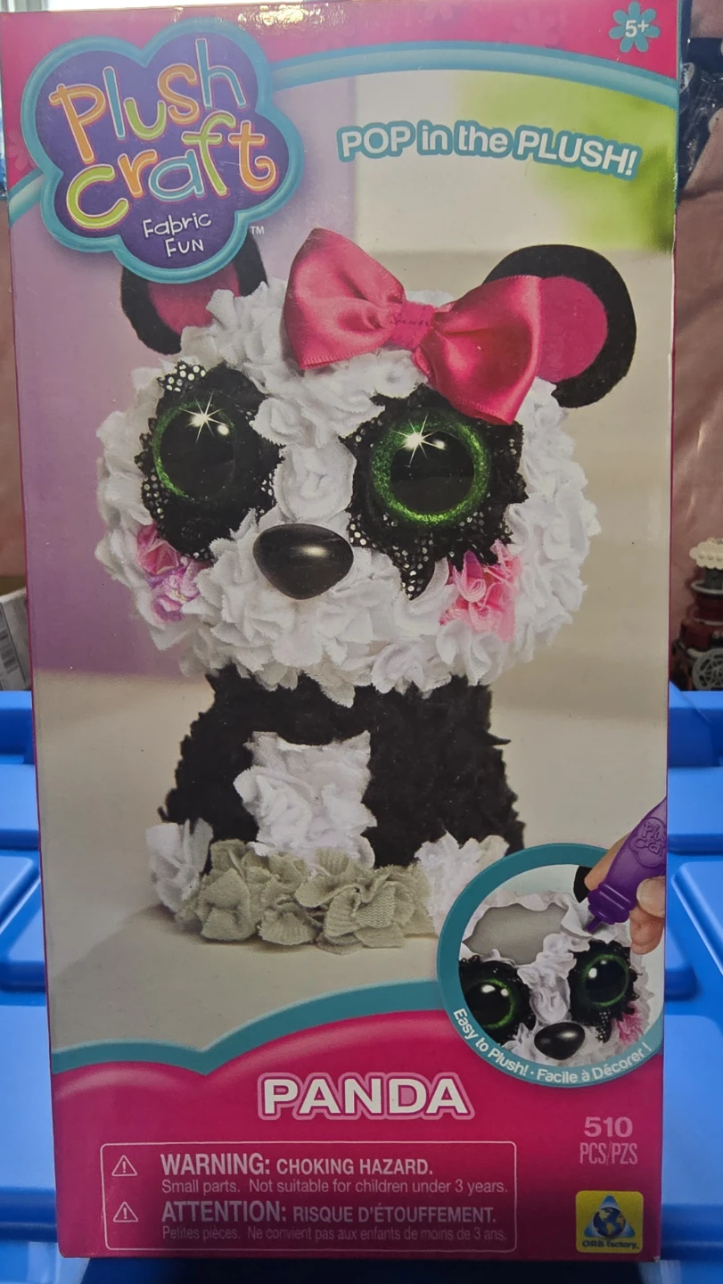 Plush Craft Fabric Fun Panda Craft Kit