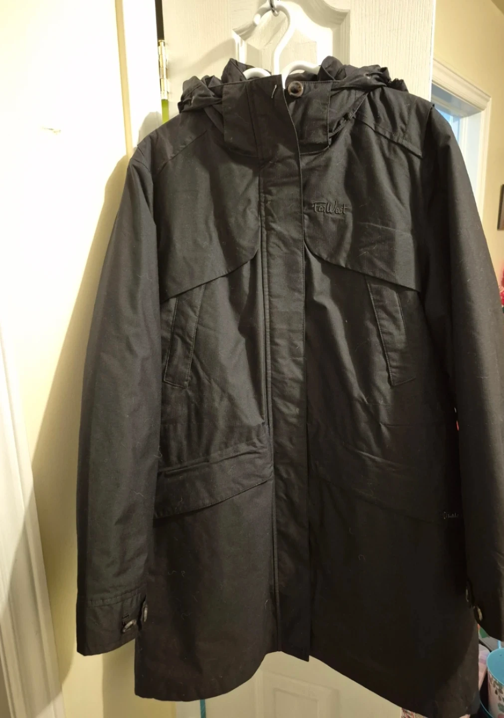 FarWest Black Parka Coat - XL/TG - photo 3