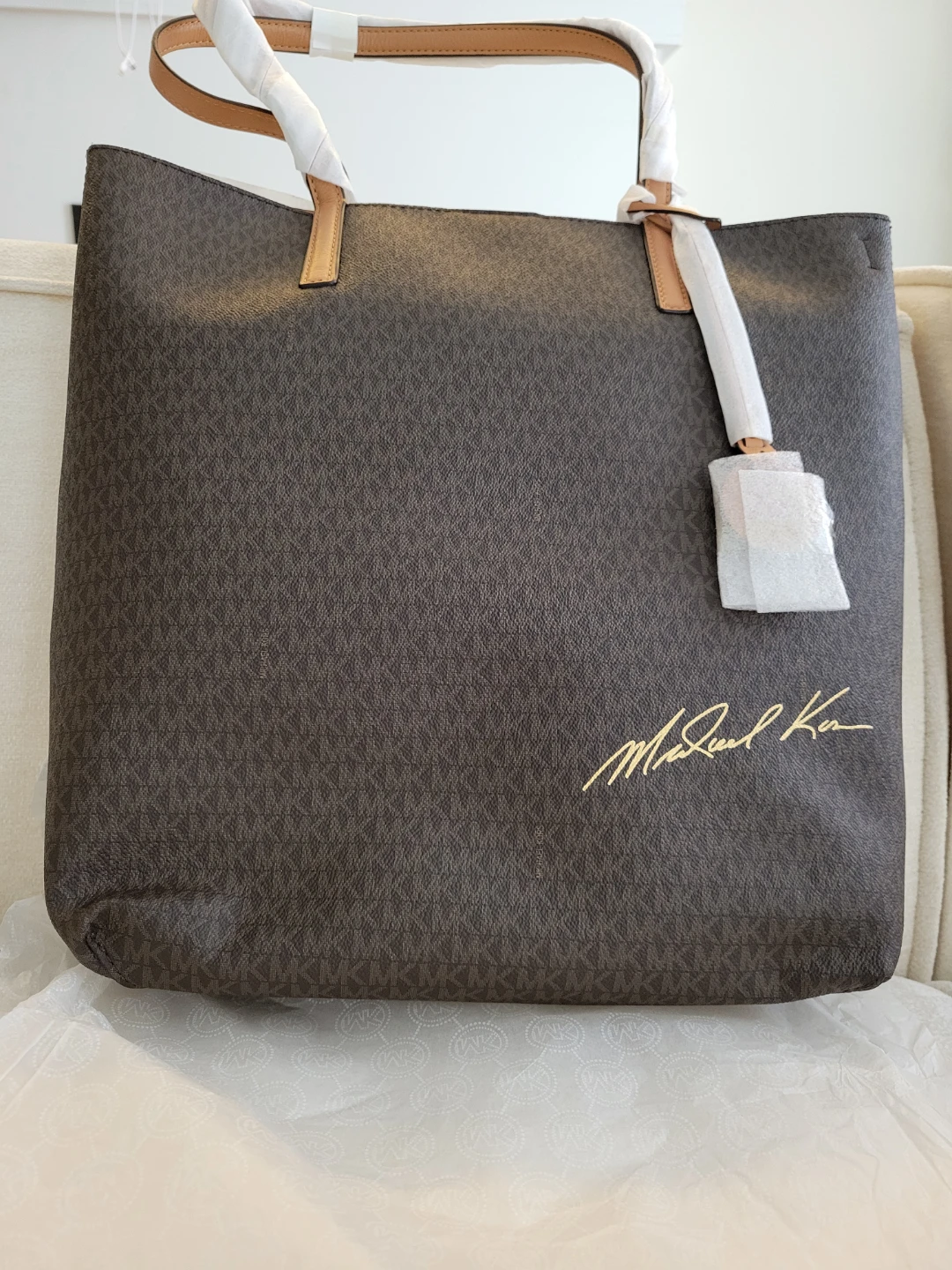 MK monogram Tote Bag