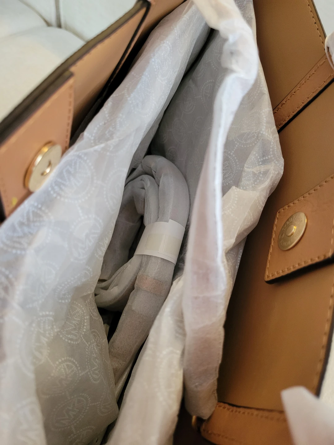 MK monogram Tote Bag - photo 4