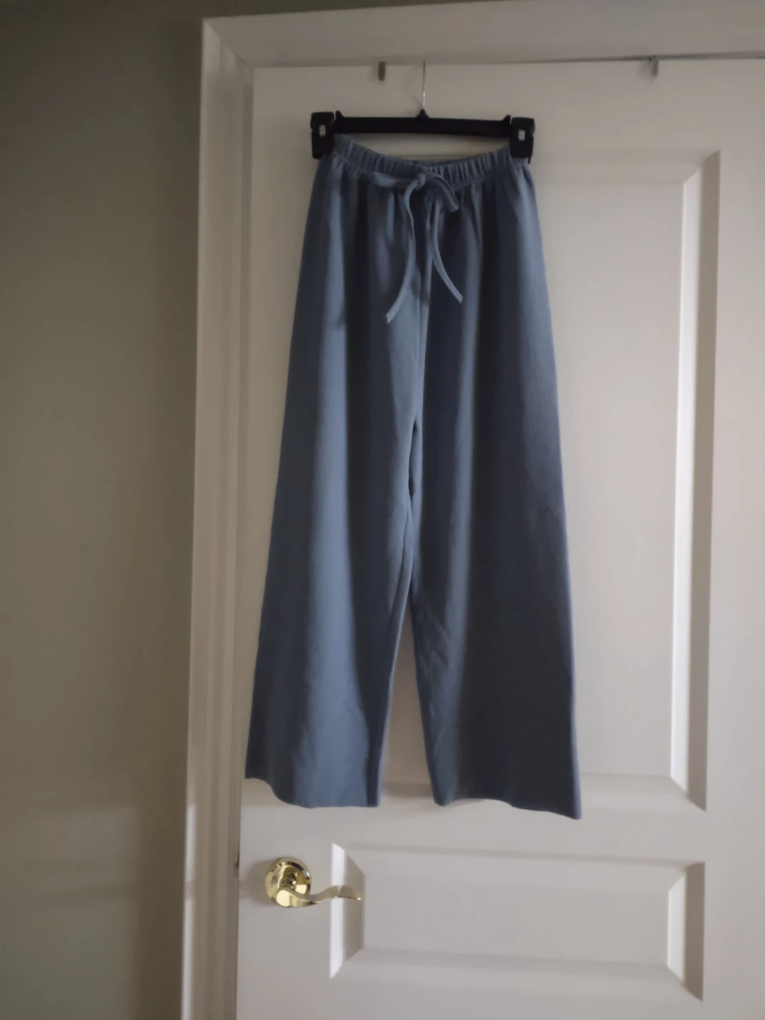 Blue Wide Leg Pants
