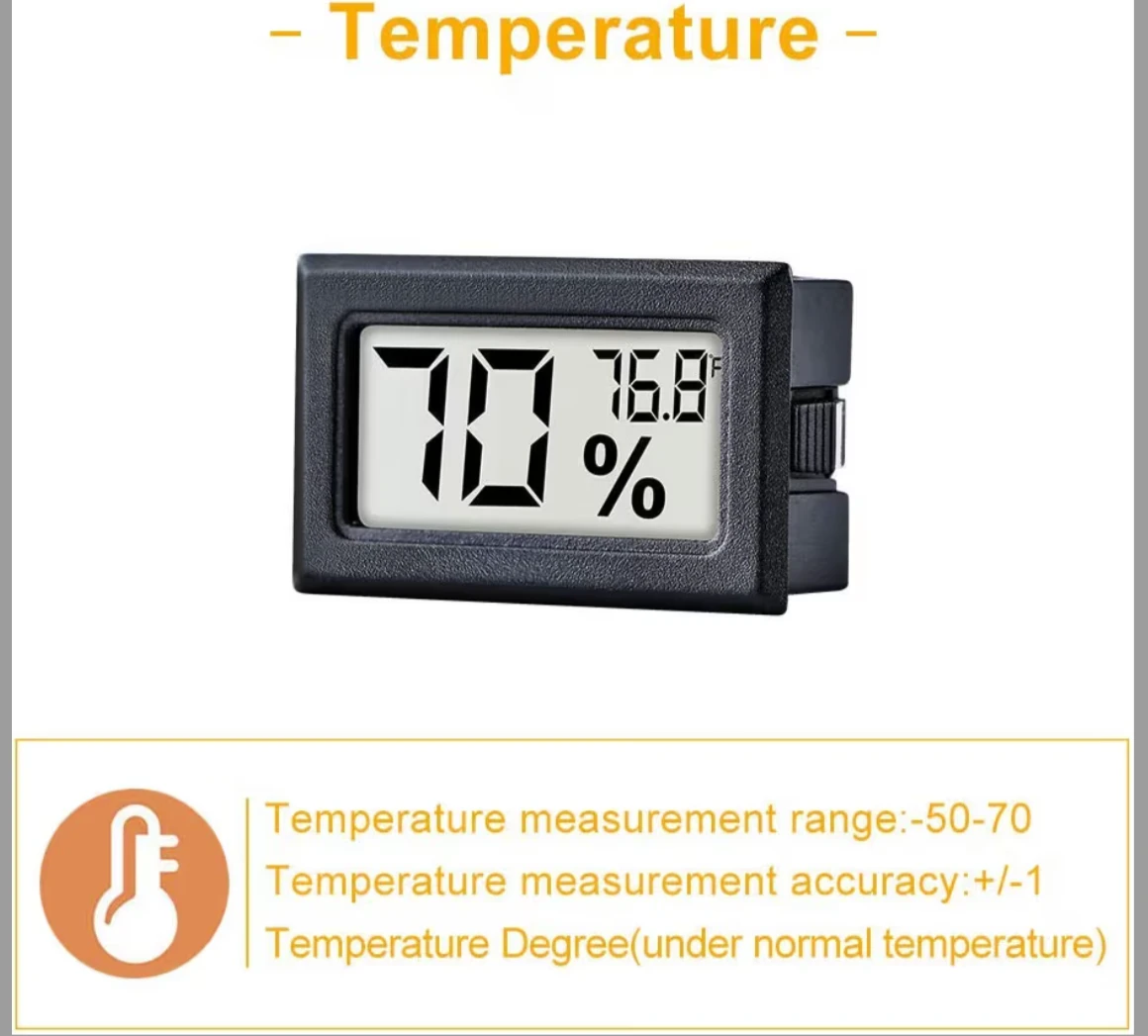 Digital Mini Thermometer Hygrometer (12 Pack) - photo 3