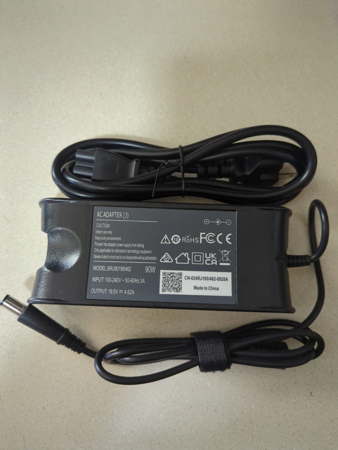 90W AC Adapter 19.5V 4.62A Power Supply Cord - photo 2