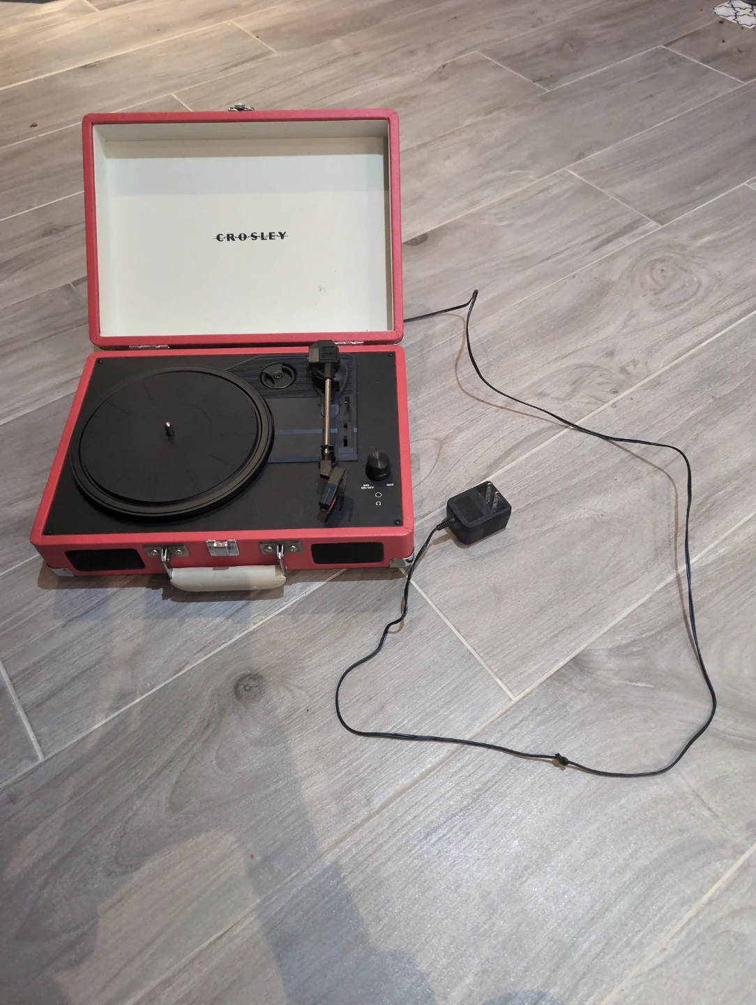 Crosley Orange Portable Record Player