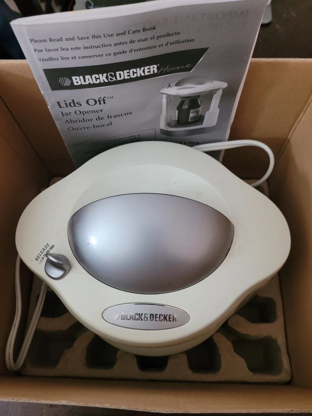 Black & Decker Lids Off Jar Opener Ultra - photo 3