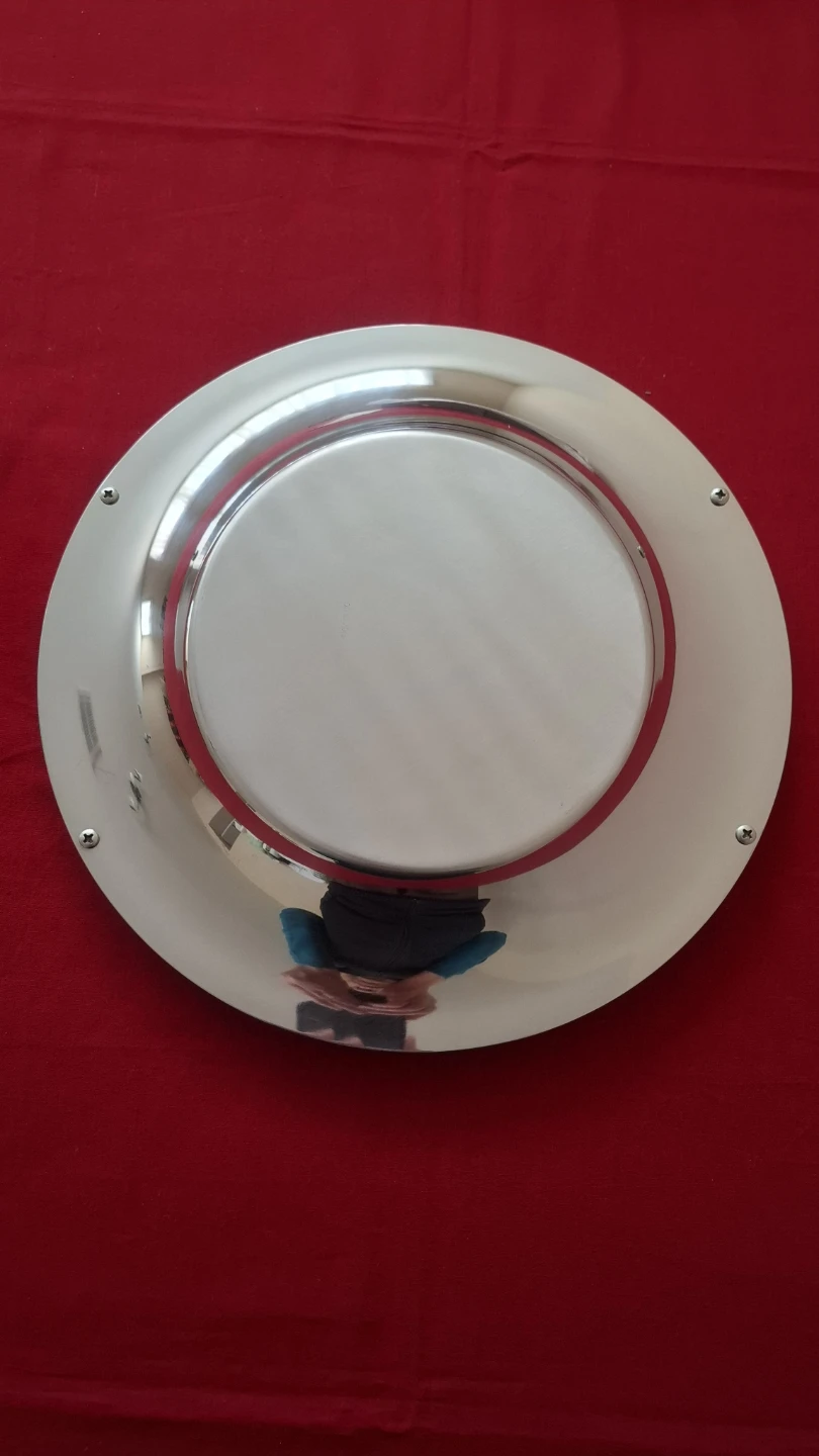 Stainless Steel Tray with Gold Handles - photo 5