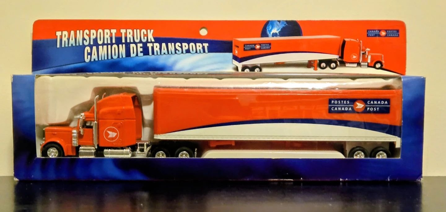 Vintage 12" Canada Post Transport Truck, New in Box