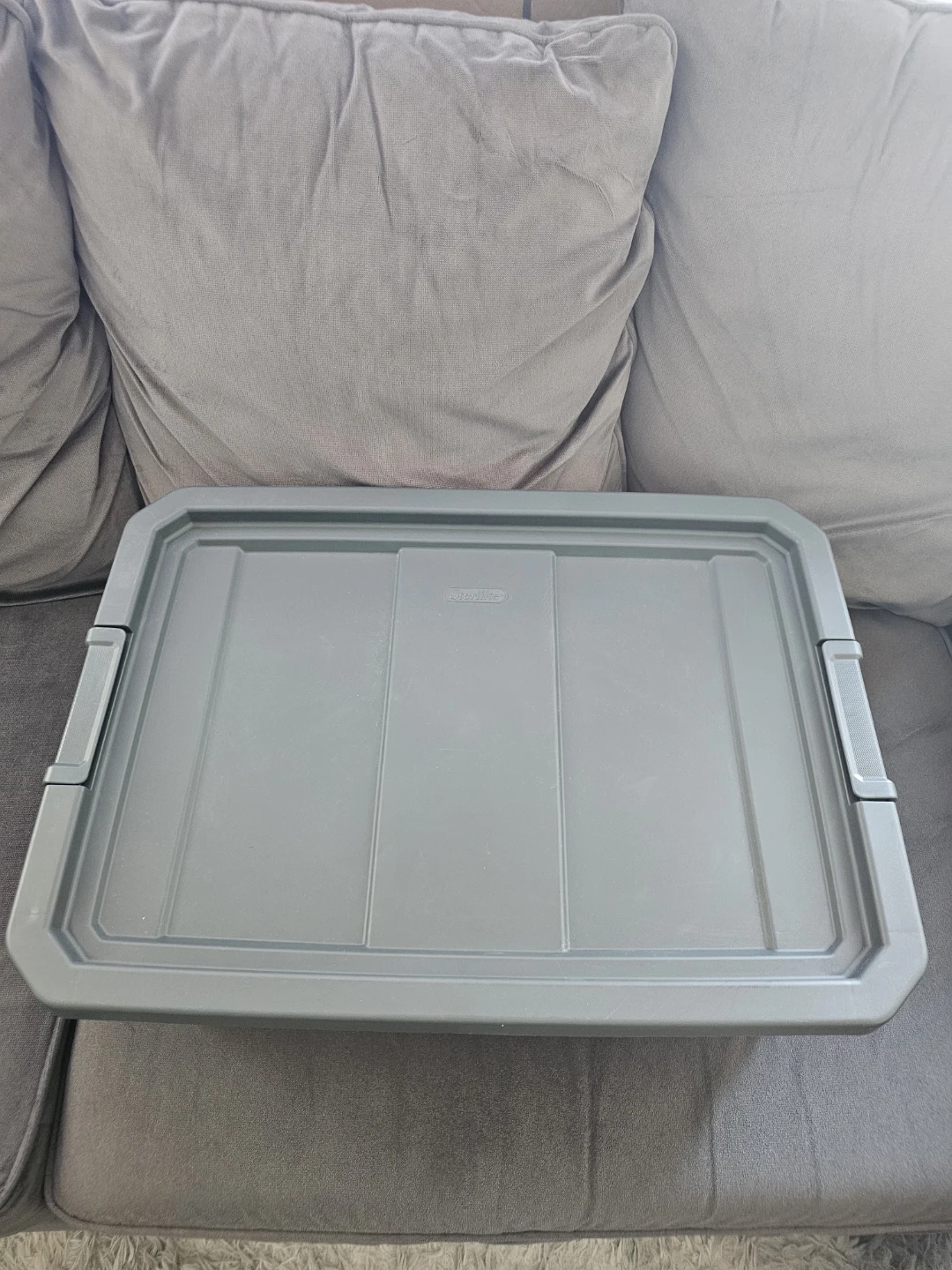 Sterilite 38 L Modular Stackers, Flat Gray FAST PICK-UP - photo 2
