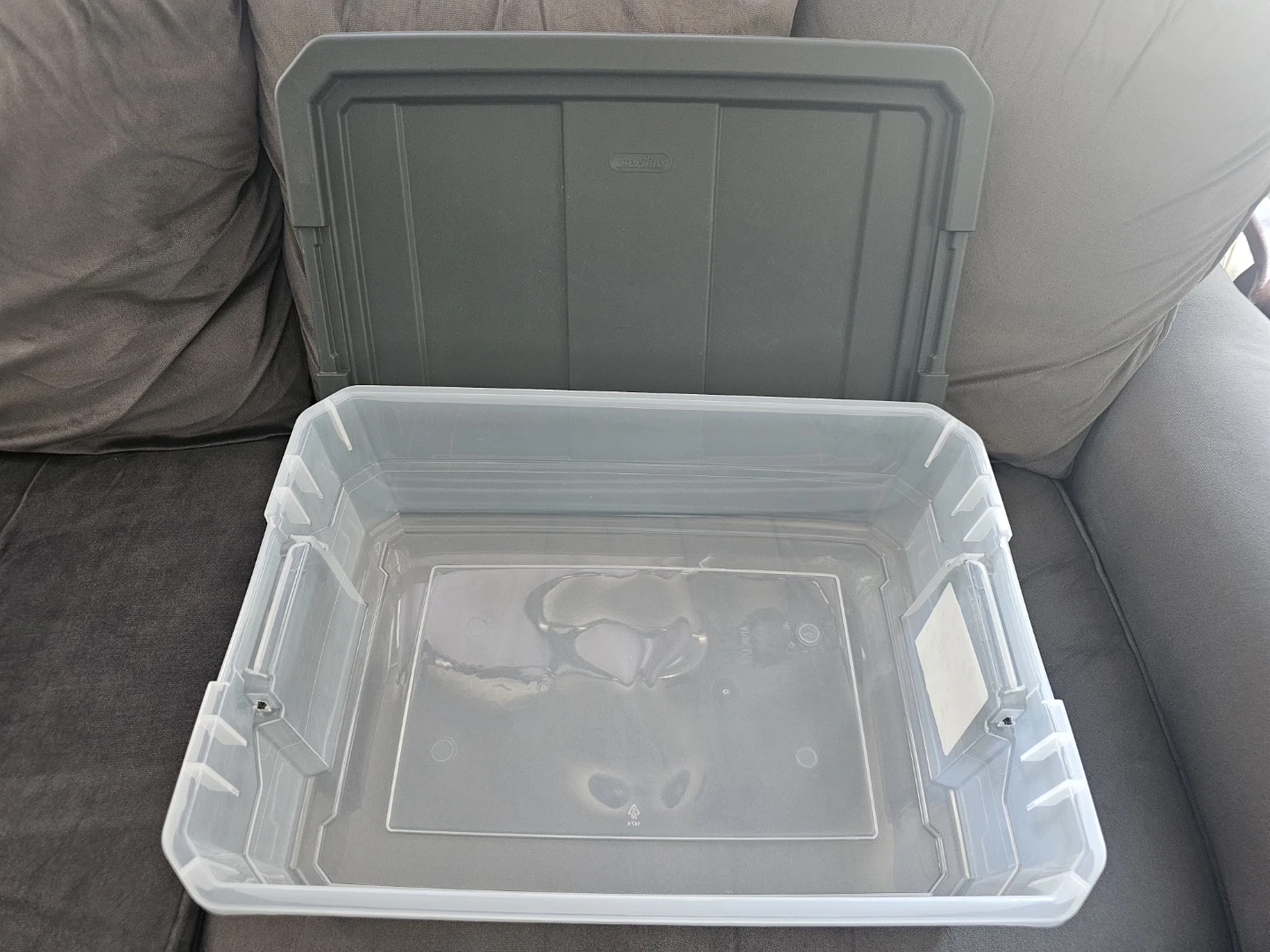 Sterilite 38 L Modular Stackers, Flat Gray FAST PICK-UP - photo 3