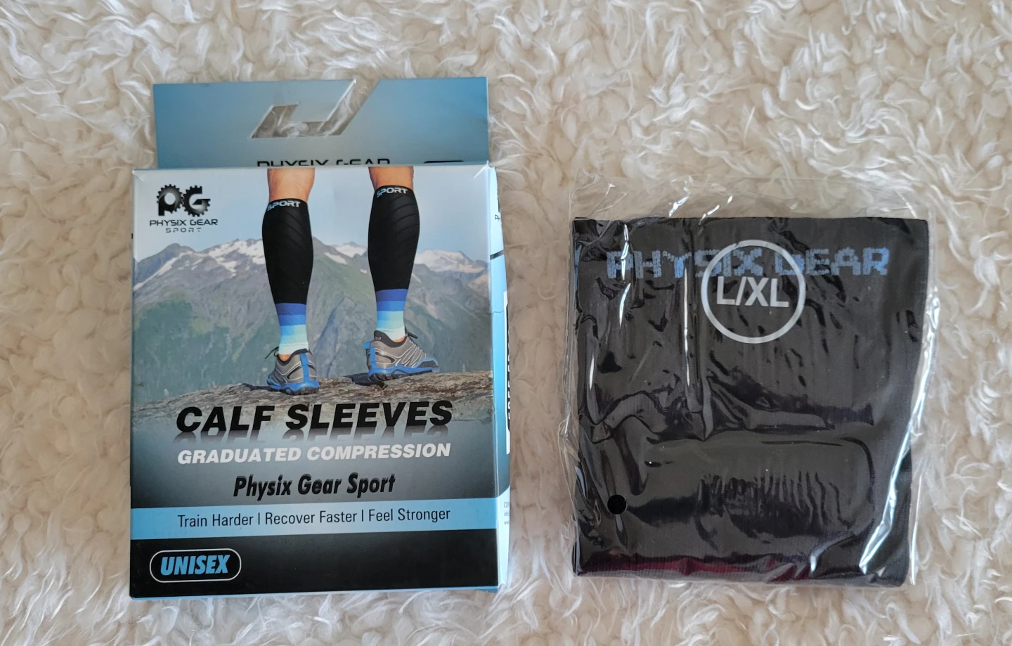 BNIB Physix Gear Sport Graduated Compression Calf Sleeves - photo 3