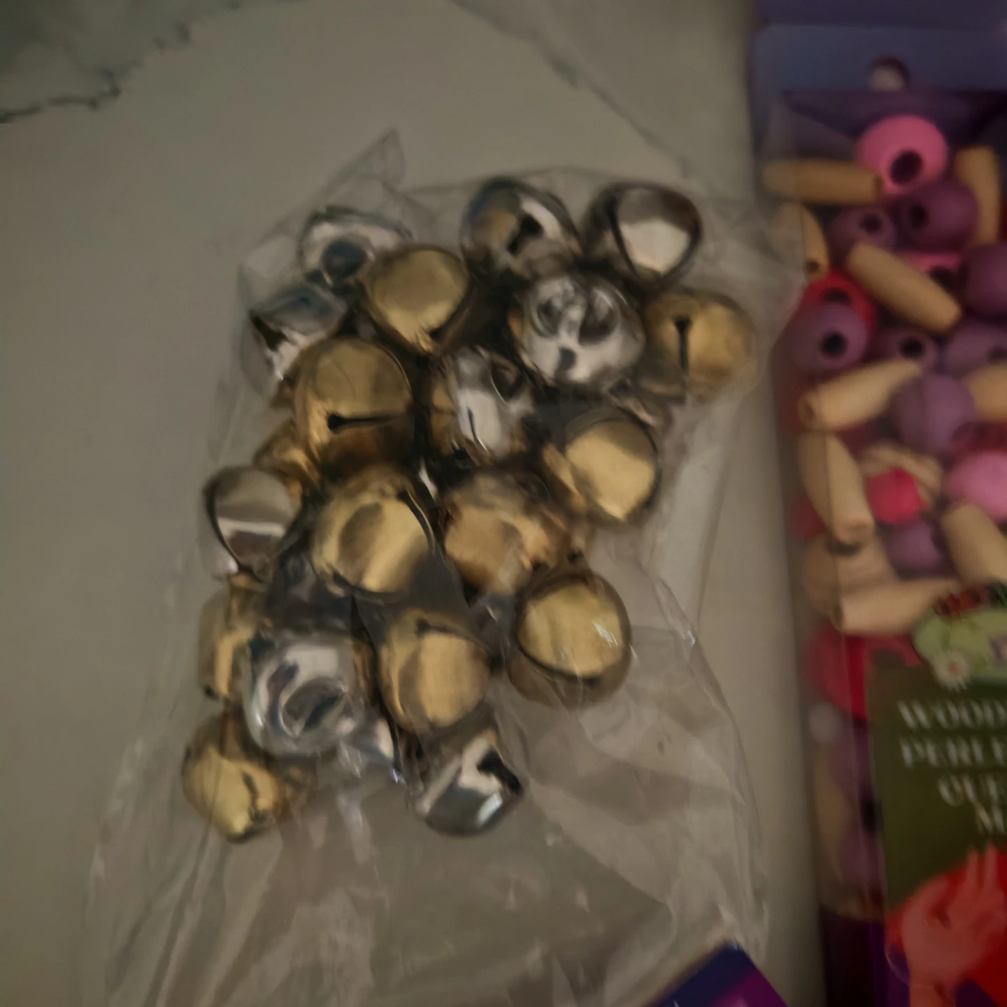 Craft Wooden Beads and Jingle Bells - photo 2
