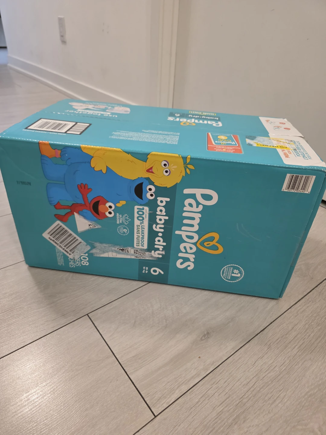 Pampers Baby-Dry Size 6 Diapers - 108 Count