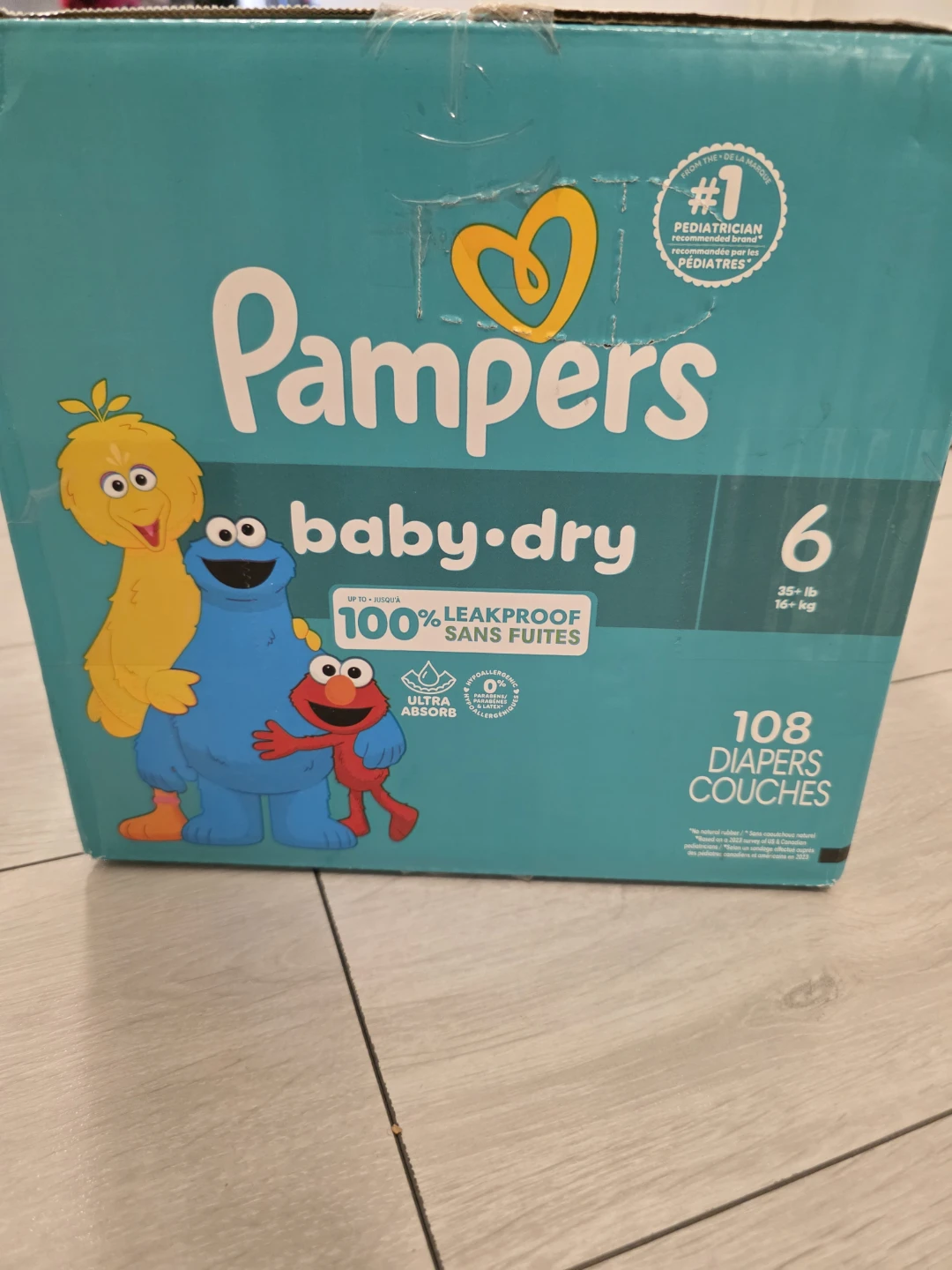 Pampers Baby-Dry Size 6 Diapers - 108 Count - photo 2