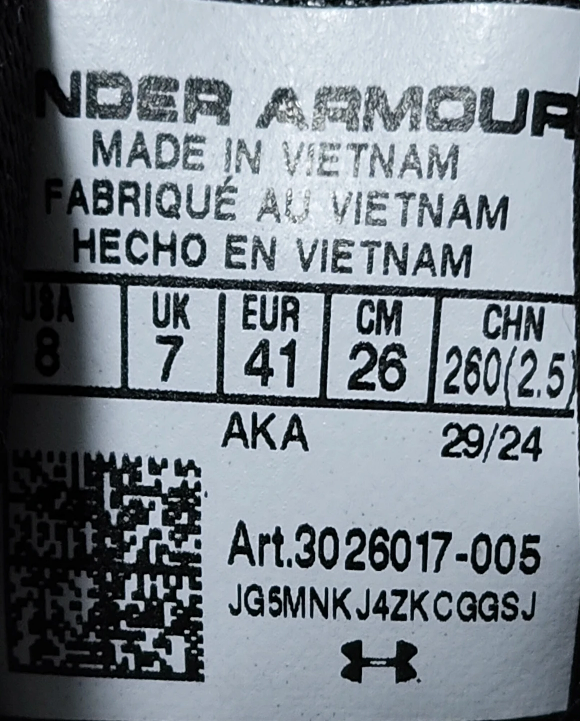 Under Armour Black Running Shoes - photo 2