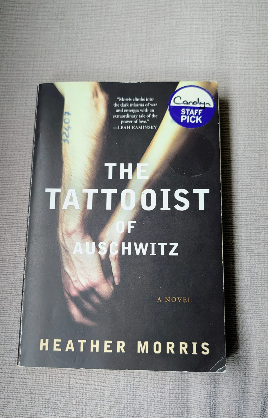 The Tattooist of Auschwitz Novel by Heather Morris