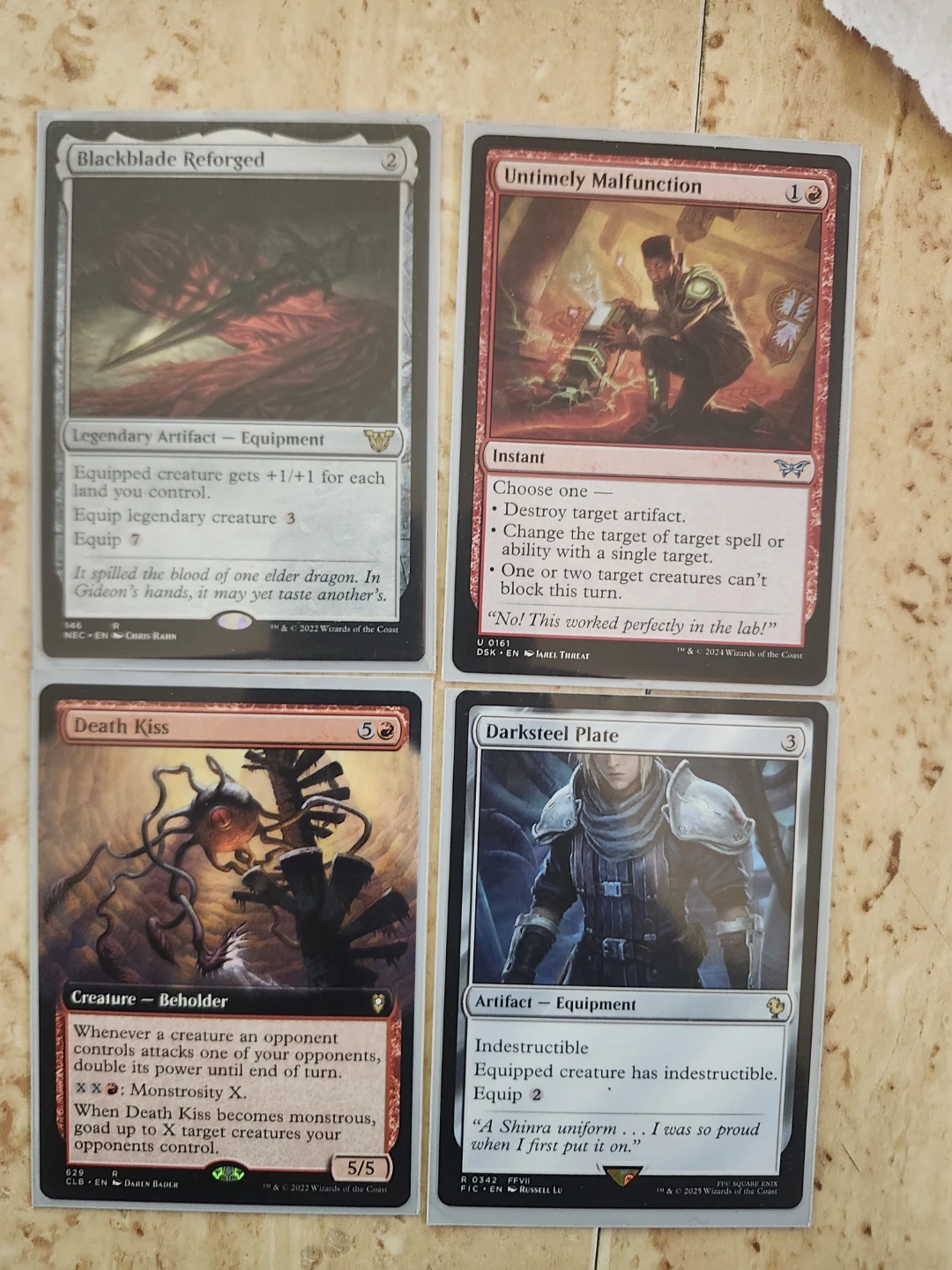 Magic: The Gathering - 4 Card Lot
