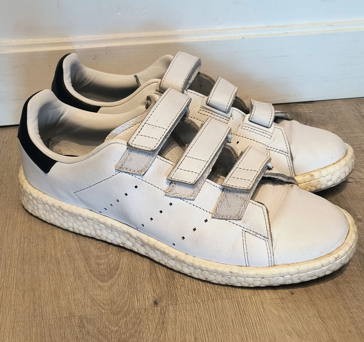 Adidas Stan Smith White Mountaineering Velcro Sneakers (9.5) - photo 2