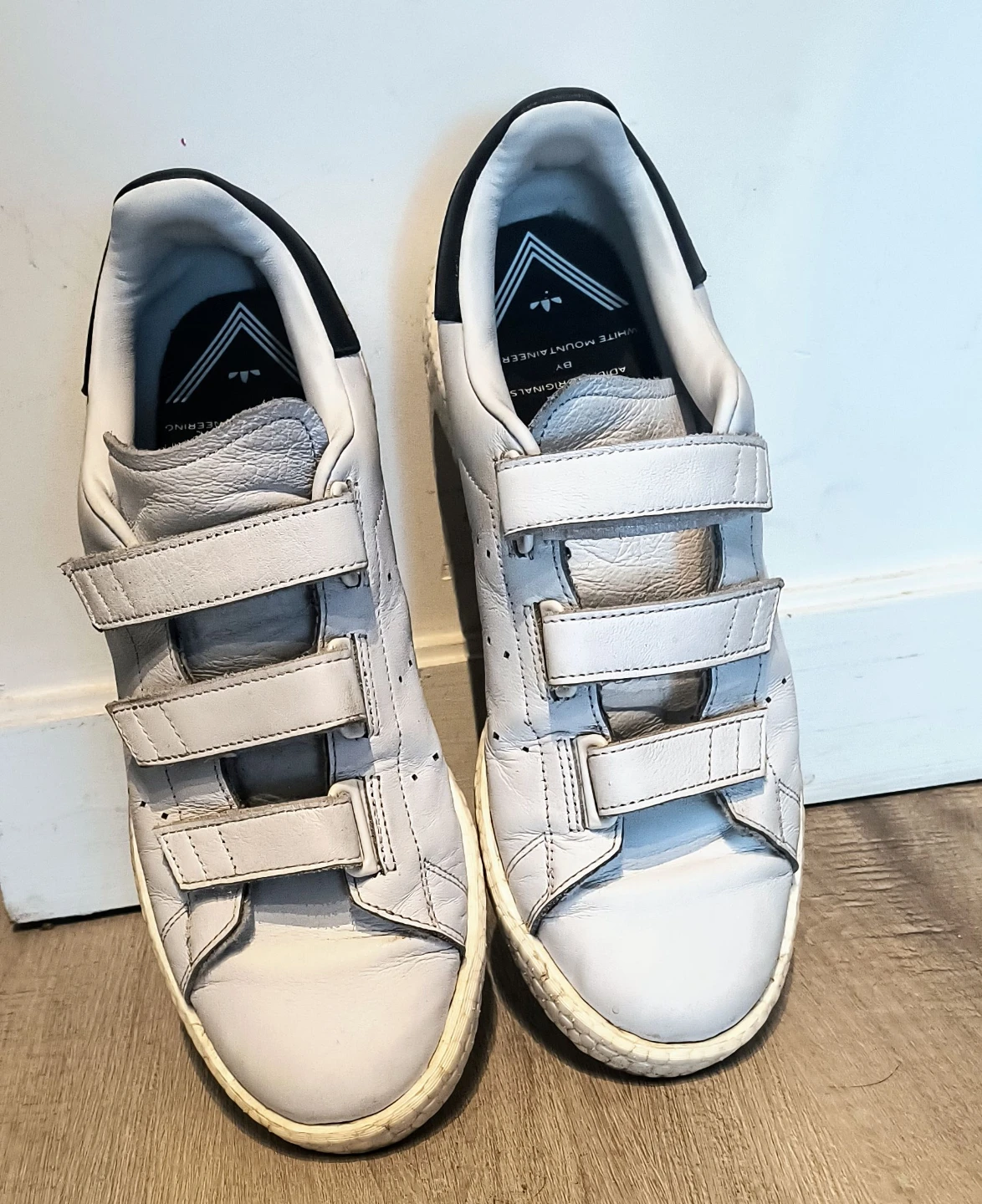 Adidas Stan Smith White Mountaineering Velcro Sneakers (9.5) - photo 3