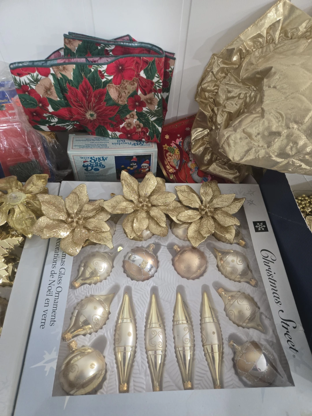 Christmas Decorations, ornaments,  runners, lights etc - photo 4