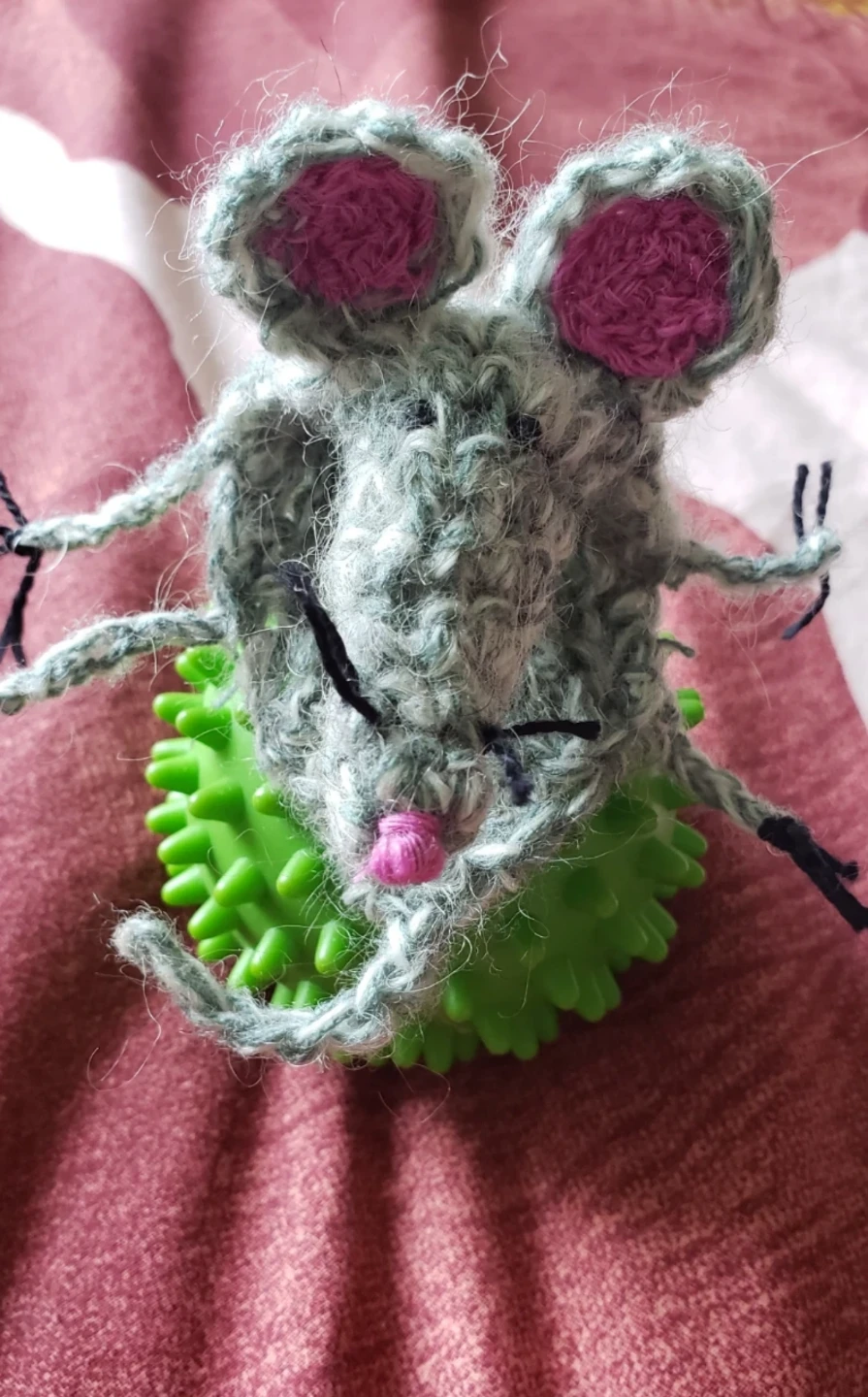 Crochet Mouse Toy - photo 3