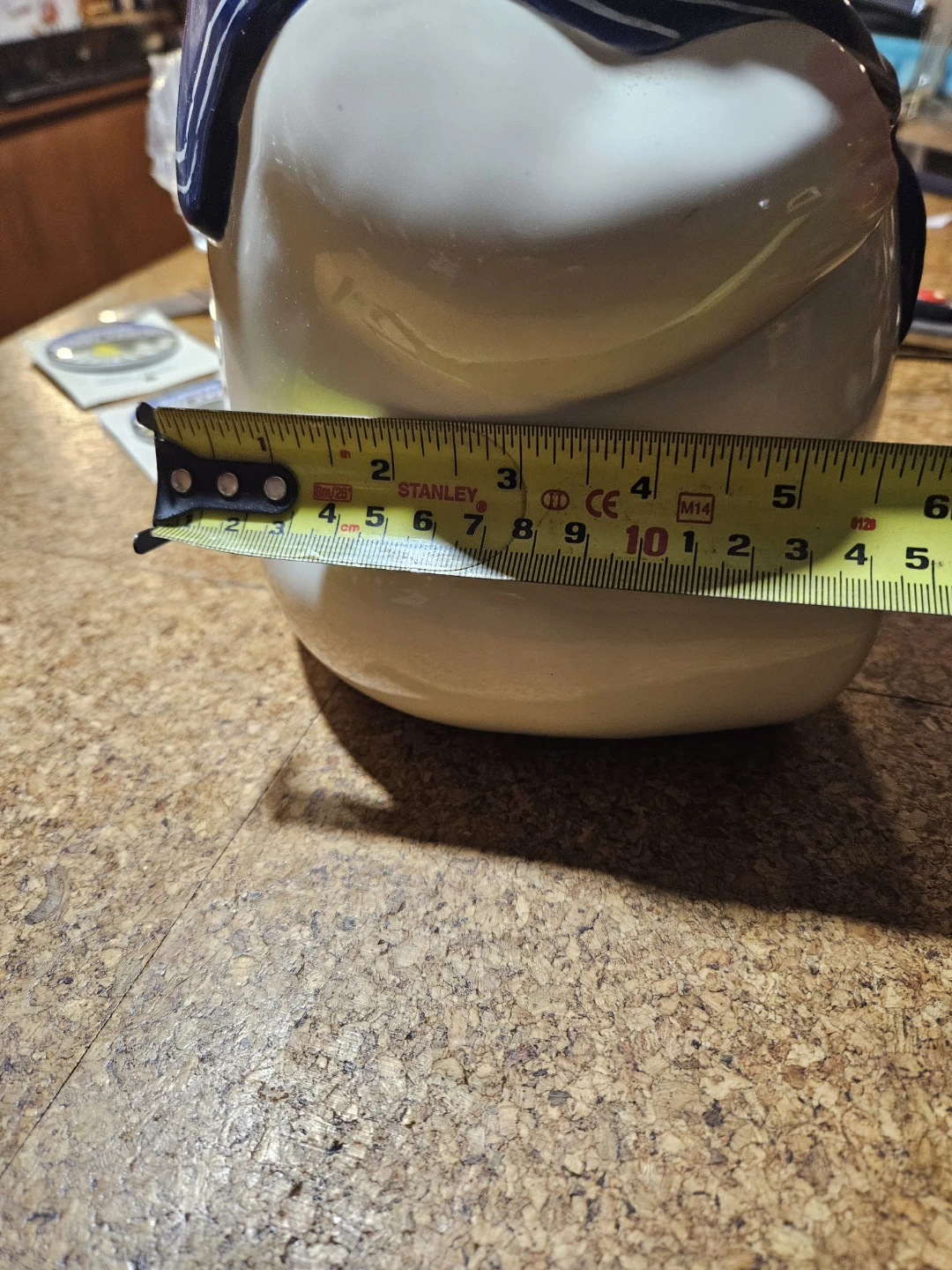 Nautical Hippo Ceramic Cookie Jar - photo 5
