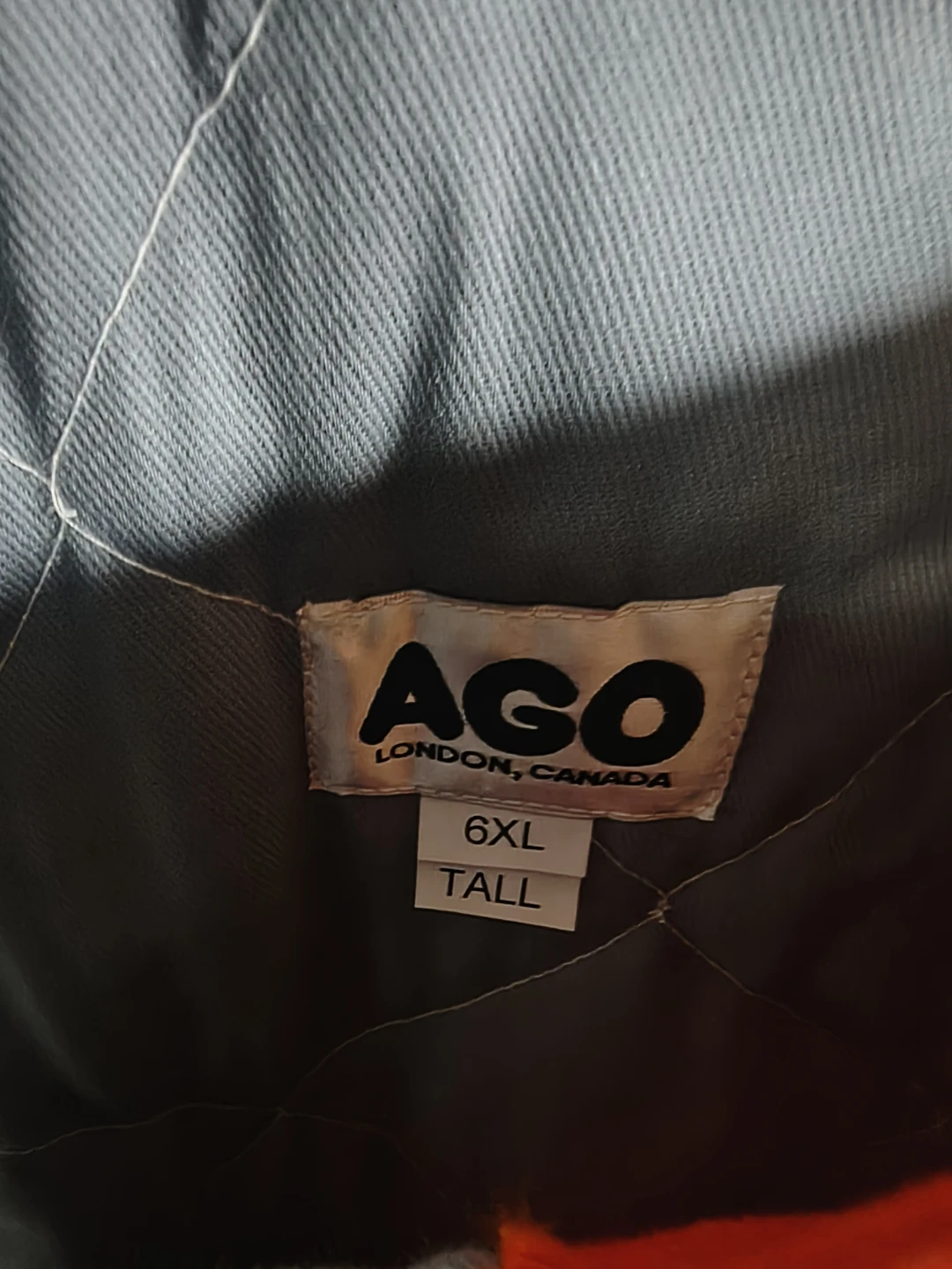 AGO Insulated Orange Reflective Overalls Bib Pants - photo 3