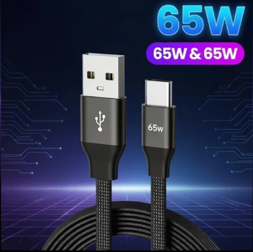 65W Fast Charging USB Cable 1.5M - photo 3
