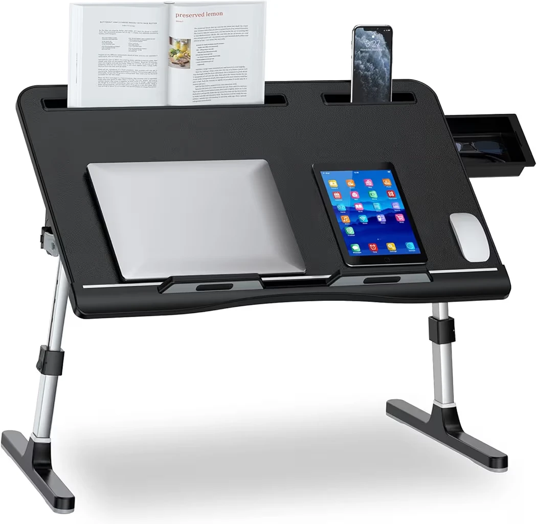 Adjustable Laptop Bed Tray Table - photo 2