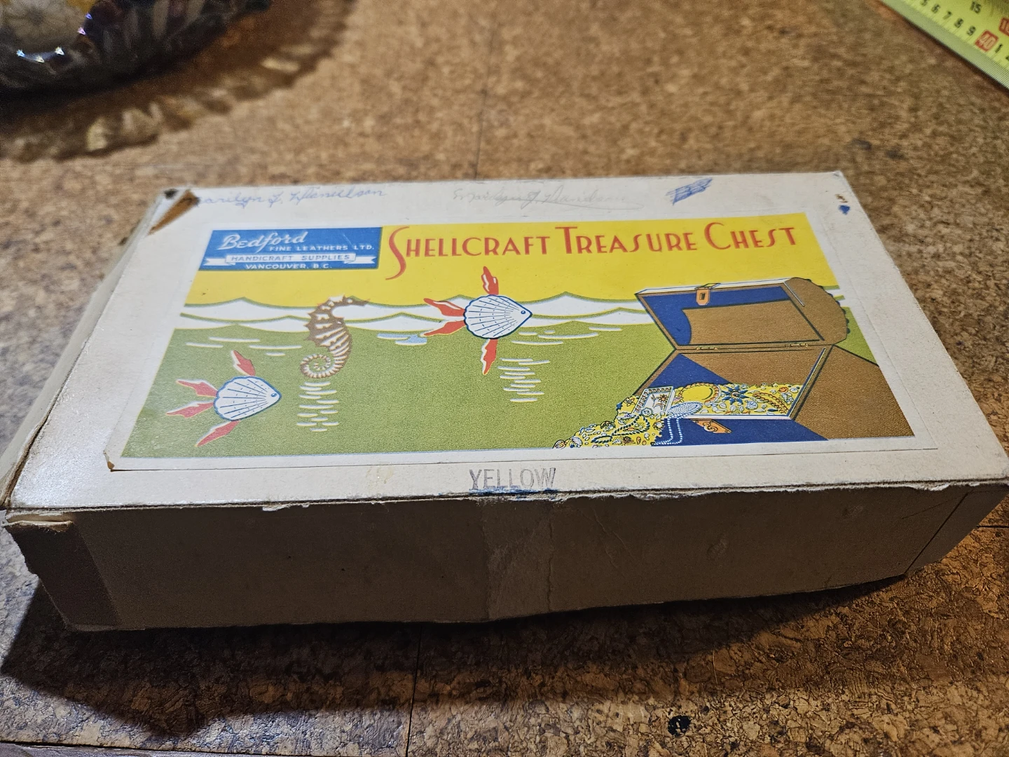 Bedford Shellcraft Treasure Chest Craft Kit - photo 3
