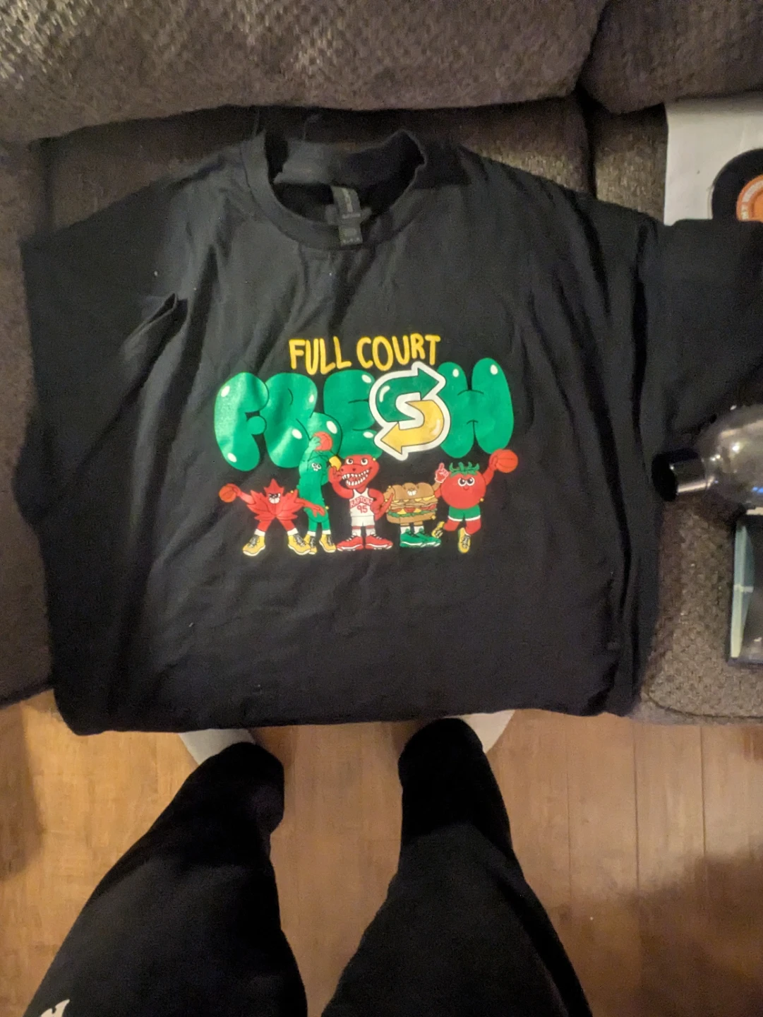 Black Subway Full Court Fresh T-Shirt