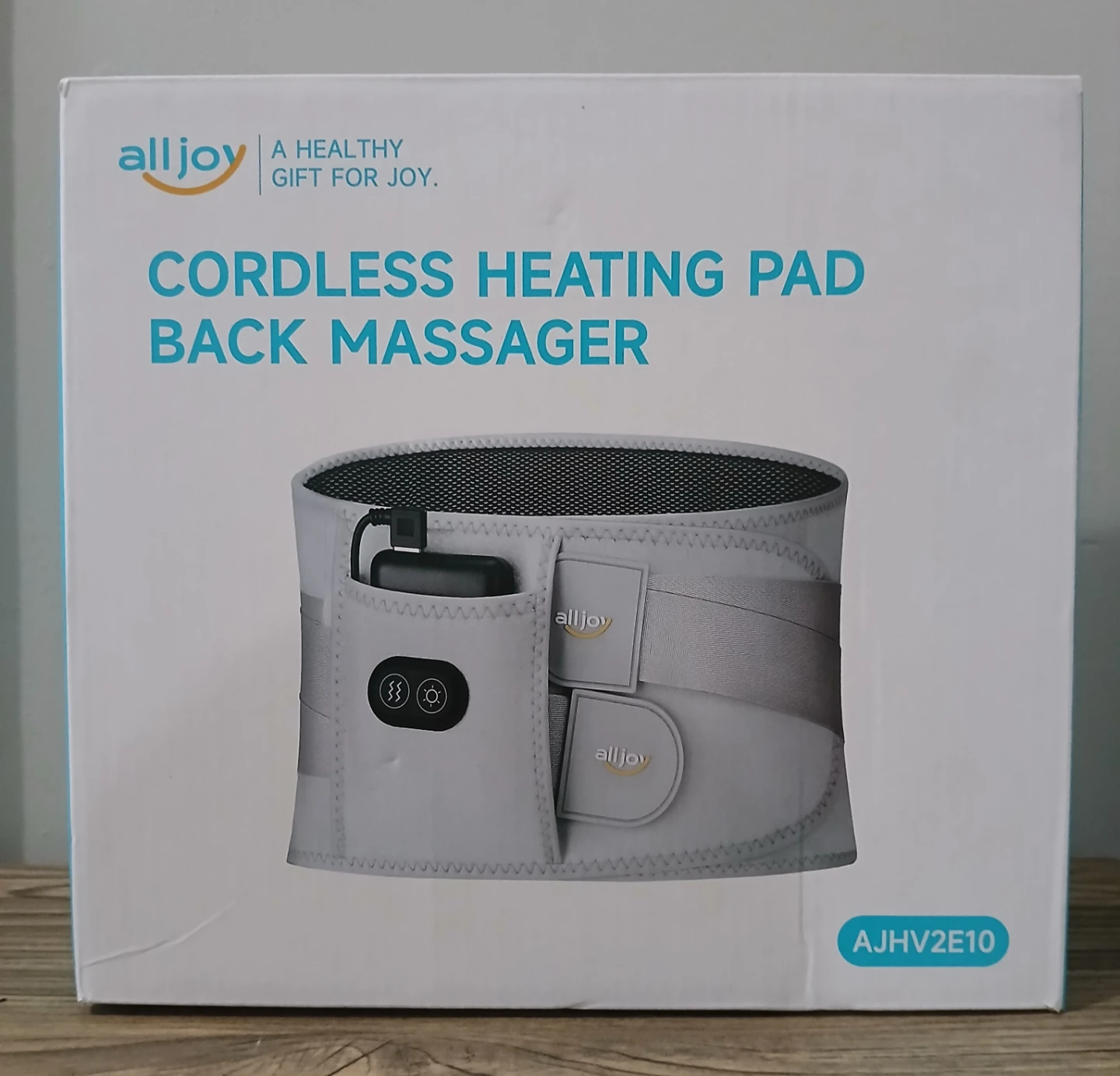 Alljoy Cordless Heating Pad Back Massager