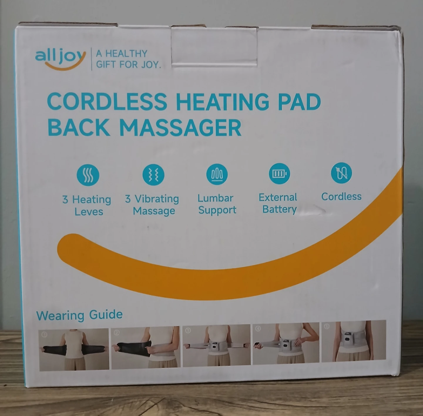 Alljoy Cordless Heating Pad Back Massager - photo 2