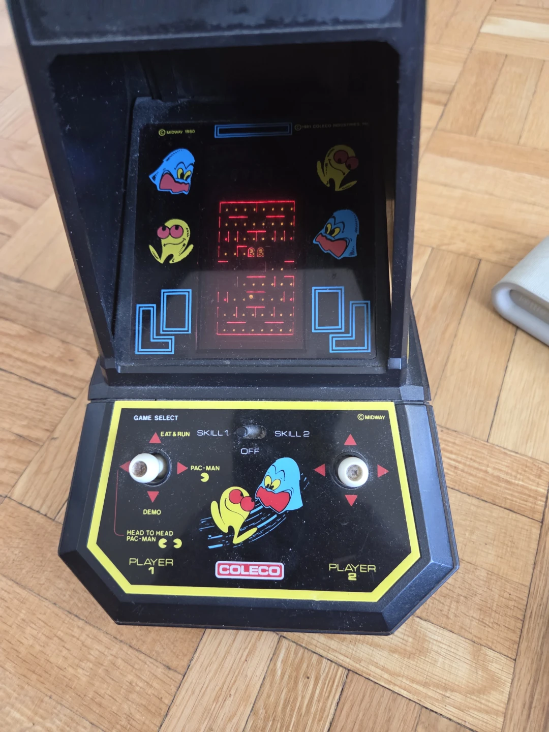 Vintage Pac-Man Handheld Game