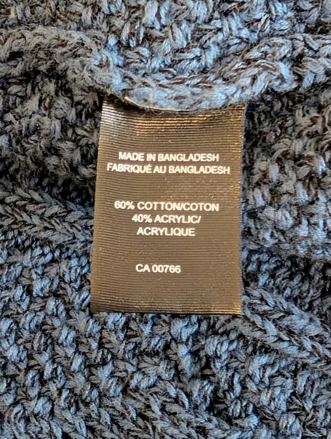 Daniel Hechter Blue Cable Knit Shawl Collar Cardigan - Size L - photo 5