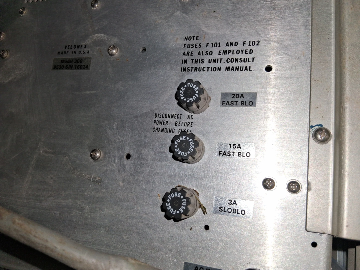 Velonex Model 360 High Power Pulse Generator