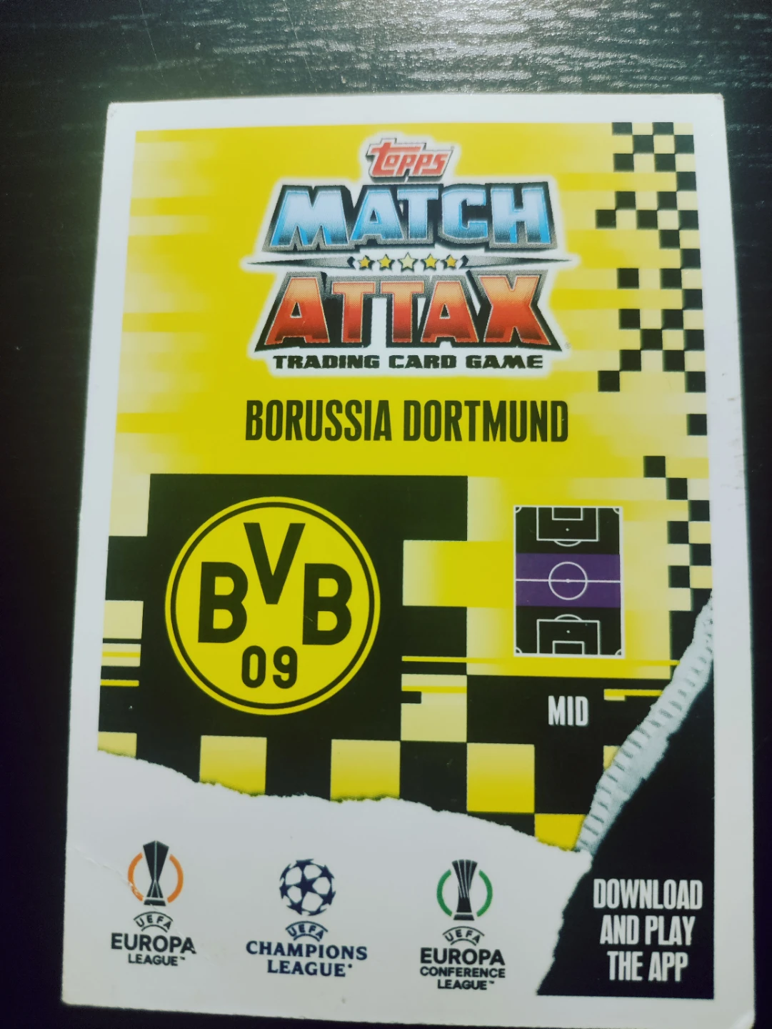 Topps Match Attax Giovanni Reyna Trading Card - photo 2