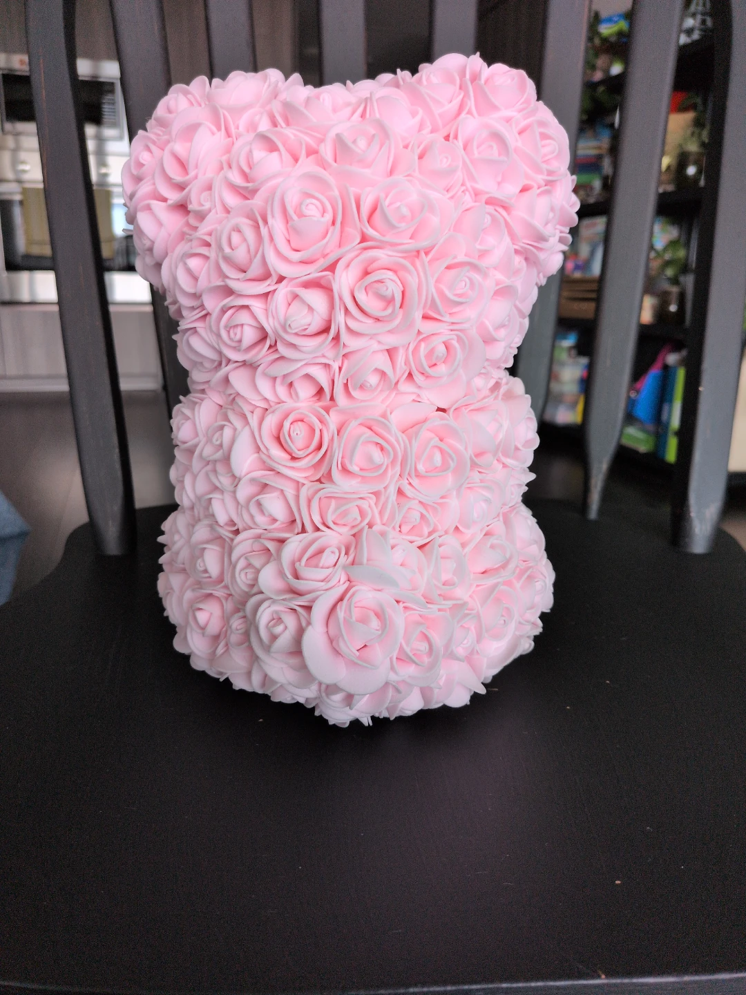 Pink Rose Teddy Bear - photo 2