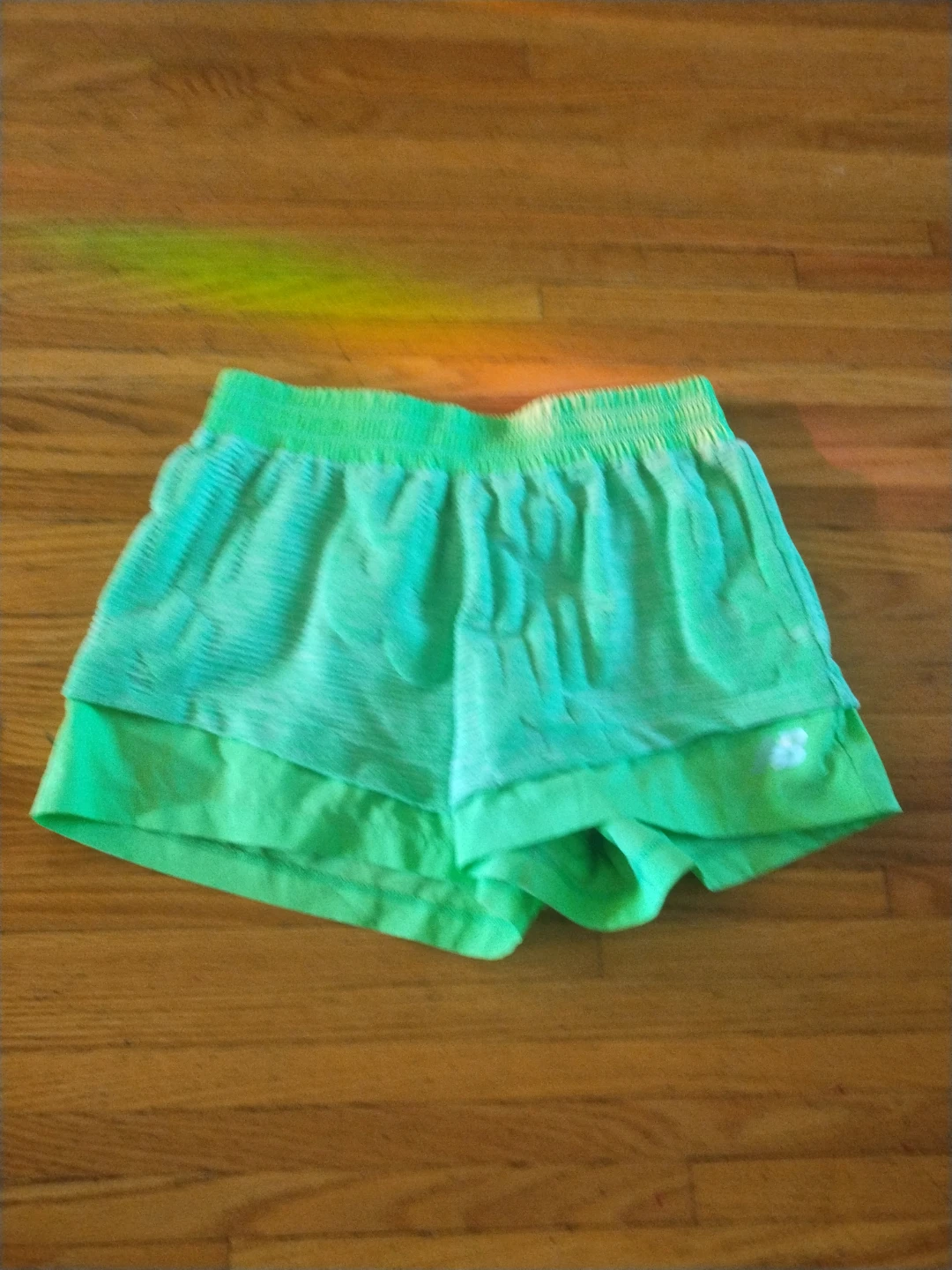 New balance Running Shorts Green Women's Size small
