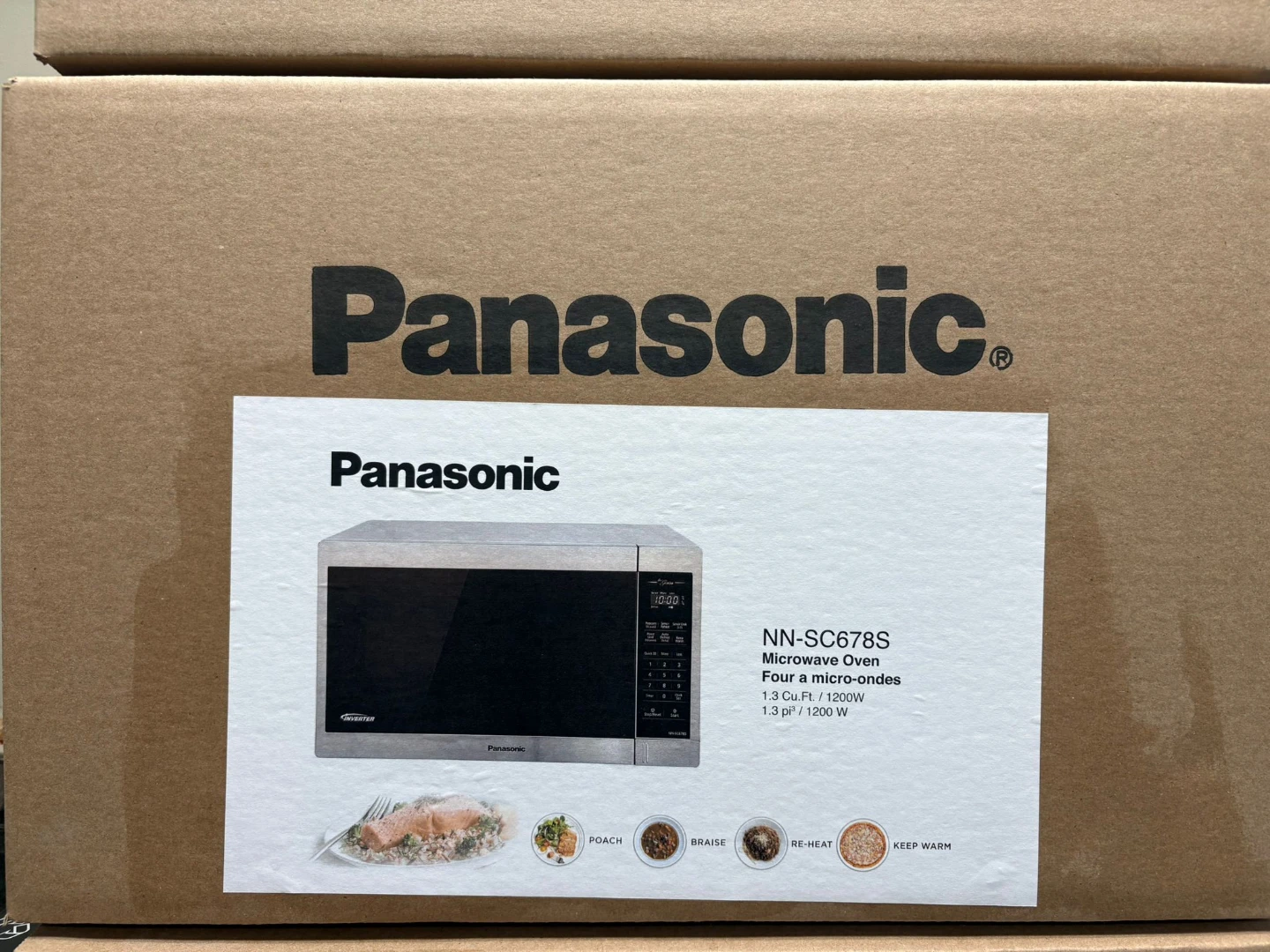 Panasonic NN-SC678S Microwave Oven - 1.3 cu. ft. / 1200W - photo 3