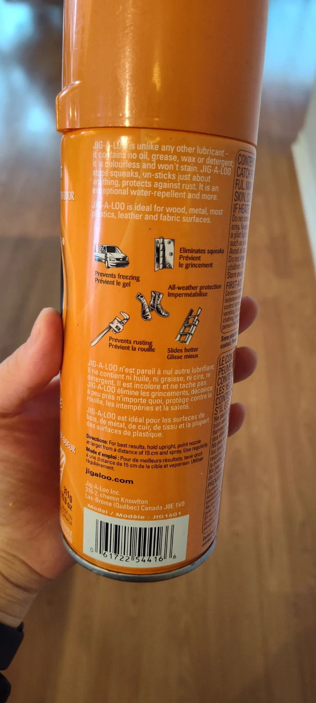 JIG-A-LOO Invisible All Around Lubricant - half left - photo 2