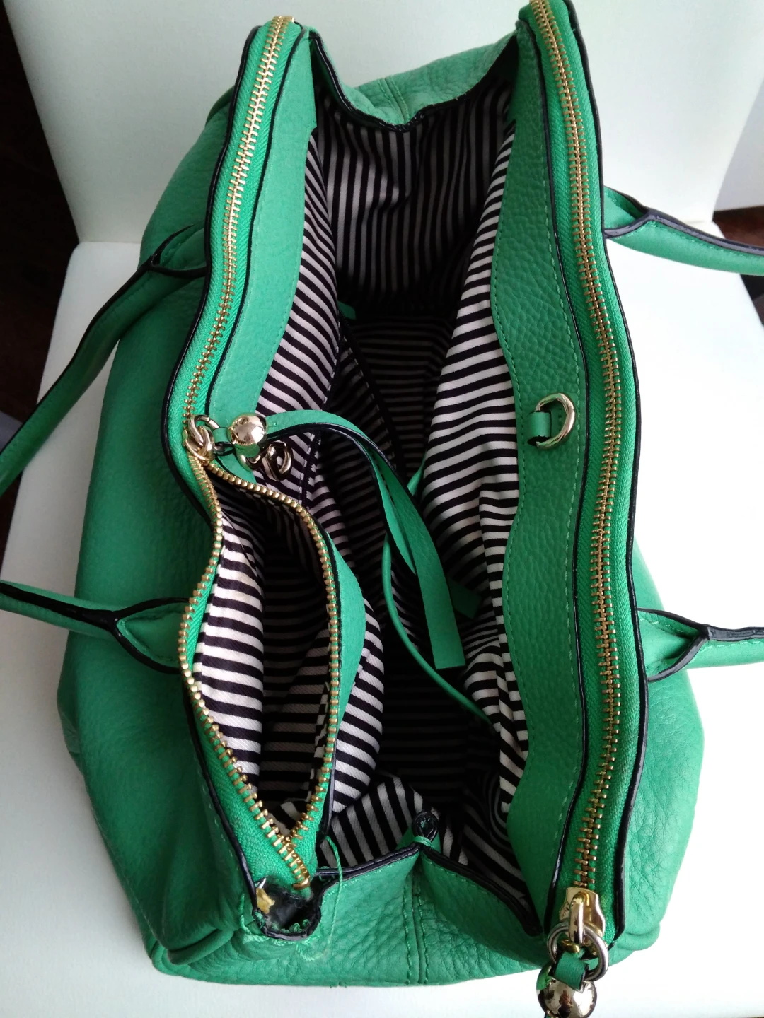 Kate Spade Green Leather Tote Handbag - photo 2