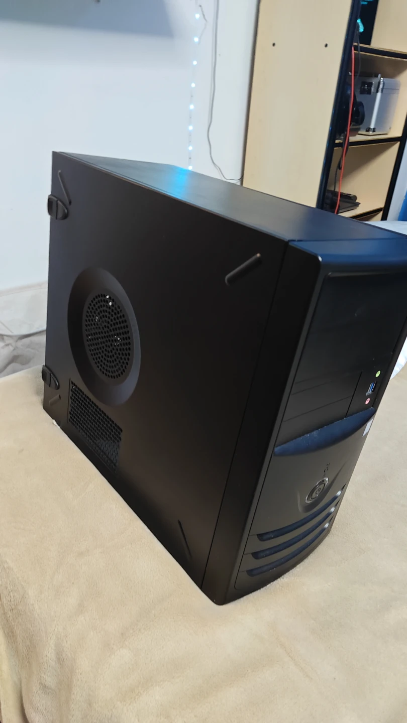 Black Desktop Computer Tower (ash only) - photo 2