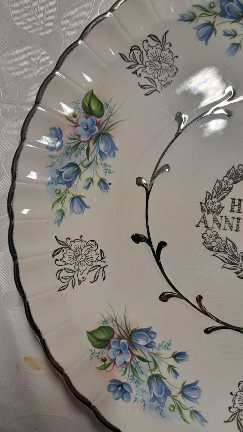 AVON Wood & Sons Alpine White Ironstone Plate - photo 2