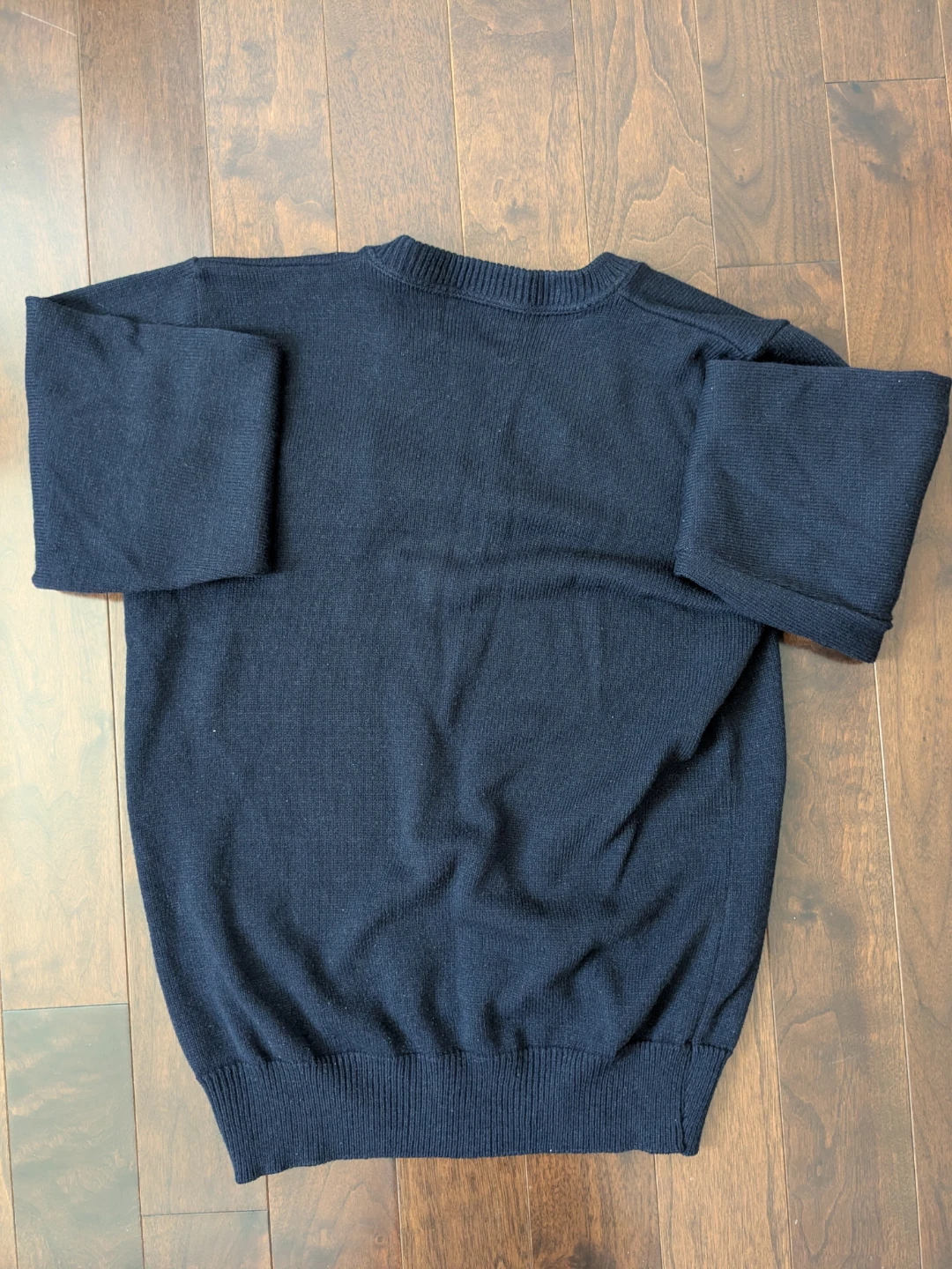 Mary Ward V-Neck Sweater - Navy - Size A-S - photo 3